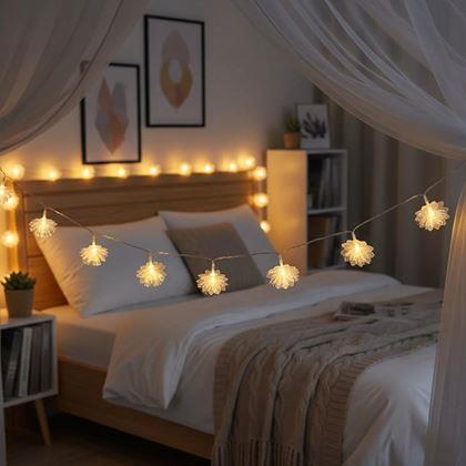 Obrazek z Girlanda LED - kwiaty