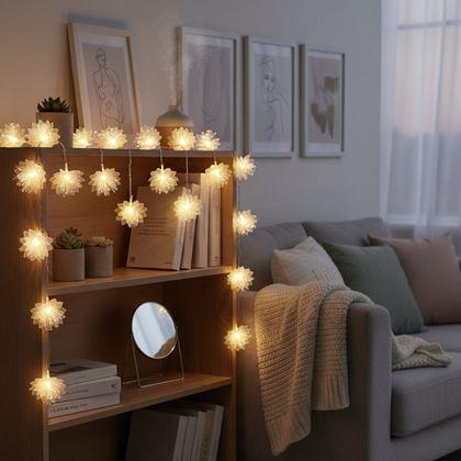 Obrazek z Girlanda LED - kwiaty