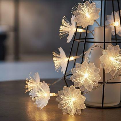 Obrazek z Girlanda LED - kwiaty