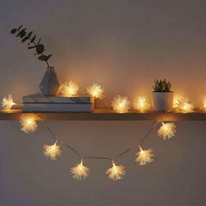 Obrazek z Girlanda LED - kwiaty