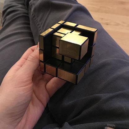 Obraz Kostka Rubika - Mirror cube