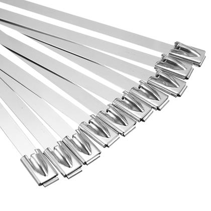 Obrazek z Opaski zaciskowe metalowe - długość 30 cm