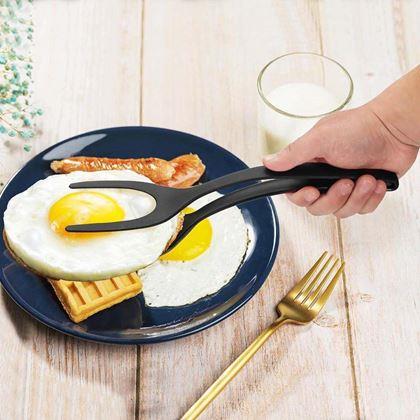 Obrazek z Plastikowa łopatka i szczypce 2w1