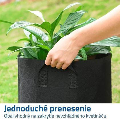 Obrazek z Tekstylny doniczka - średnica 25 cm