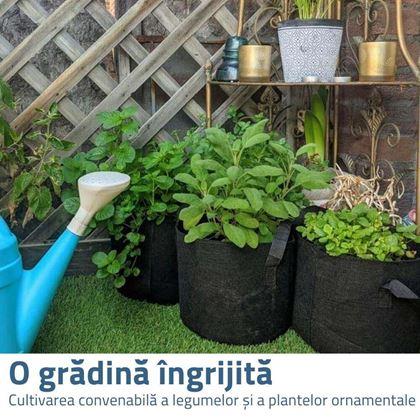 Obrazek z Tekstylny doniczka - średnica 30 cm