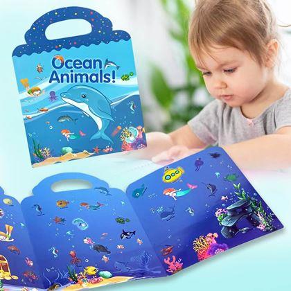Obrazek z Książka z naklejkami  -  ocean