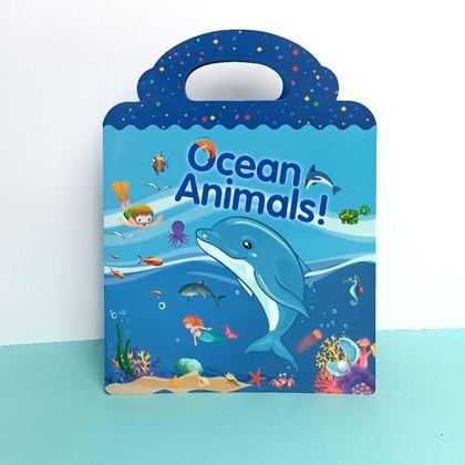 Obrazek z Książka z naklejkami  -  ocean