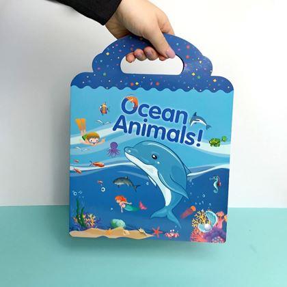 Obrazek z Książka z naklejkami  -  ocean
