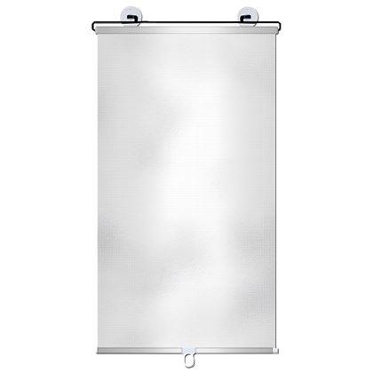 Obrazek z Roleta przeciwsłoneczna zwijana jasna - 50 x 125 cm