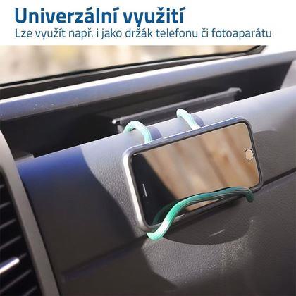 Obrazek z  Silikonowe opaski zaciskowe 5 szt - długość 20 cm