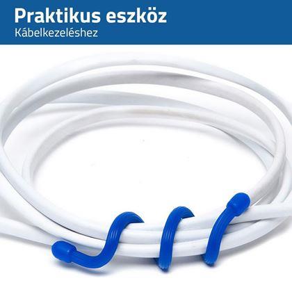 Obrazek z  Silikonowe opaski zaciskowe 5 szt - długość 20 cm