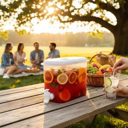 Obrazek z Dozownik napojów z kranikiem 3 l