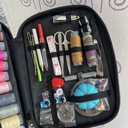 Obrazek z Zestaw do szycia - duży zestaw w etui