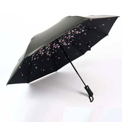 Obrazek z Składany parasol  -  kwiaty