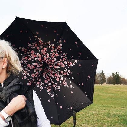 Obrazek z Składany parasol  -  kwiaty