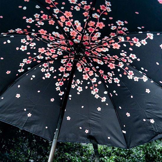 Obrazek z Składany parasol  -  kwiaty