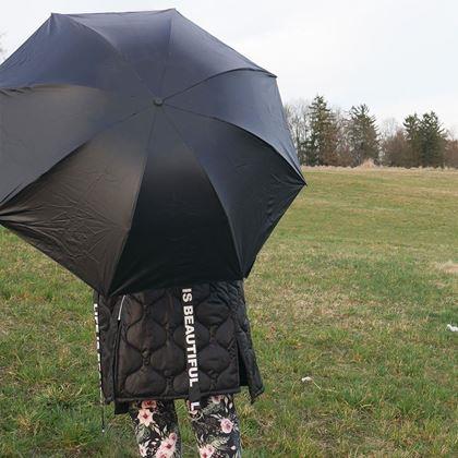 Obrazek z Składany parasol  -  kwiaty