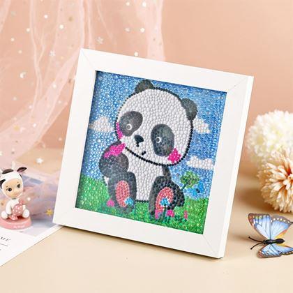Obrazek z Diamentowe malowanie dla dzieci  -  panda