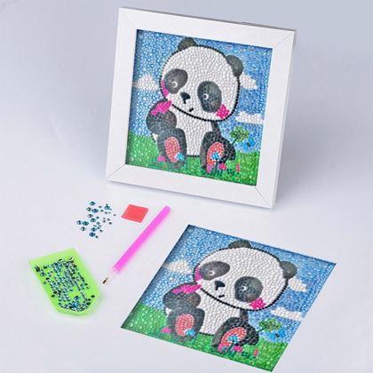 Obrazek z Diamentowe malowanie dla dzieci  -  panda