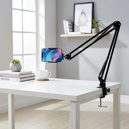 Obrazek z Stołowy uchwyt na telefon/tablet