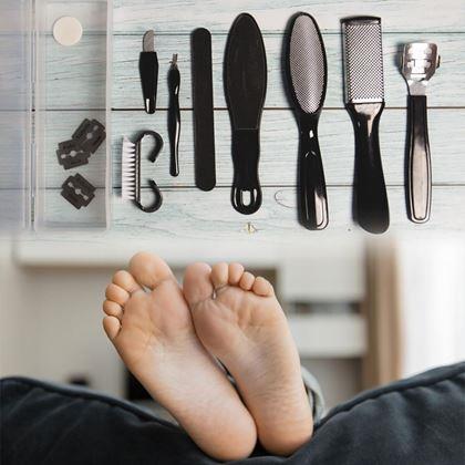 Obrazek z Zestaw do pedicure 8 sztuk