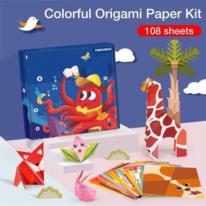 Obrazek z Origami dla dzieci 108 szt