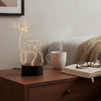 Obraz Lampa z iluzją 3D 
