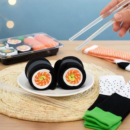 Obrazek z Wesołe skarpetki - sushi