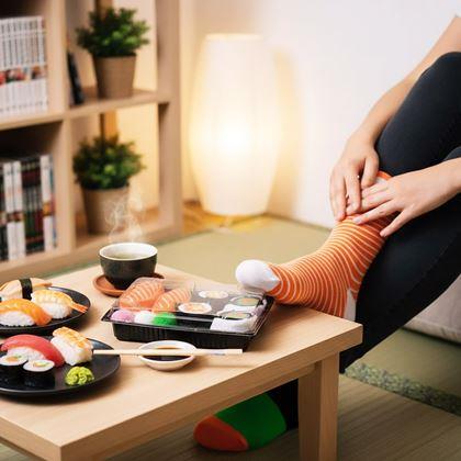 Obrazek z Wesołe skarpetki - sushi