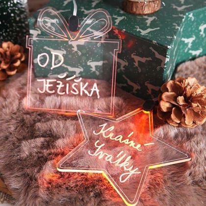 Obrazek z Ozdoba choinkowa do personalizacji  -  gwiazda