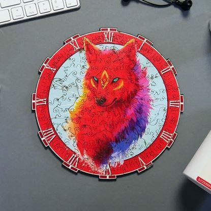Obraz Drewniane puzzle zwierzątka