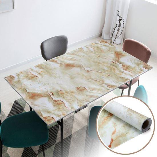 Obrazek z Tapeta marmur 100 cm - beżowy marmur