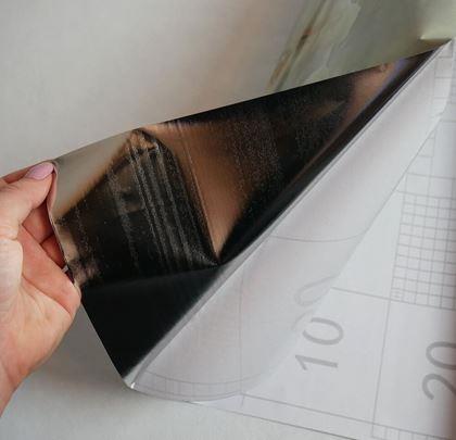Obrazek z Tapeta marmur 100 cm - biały marmur