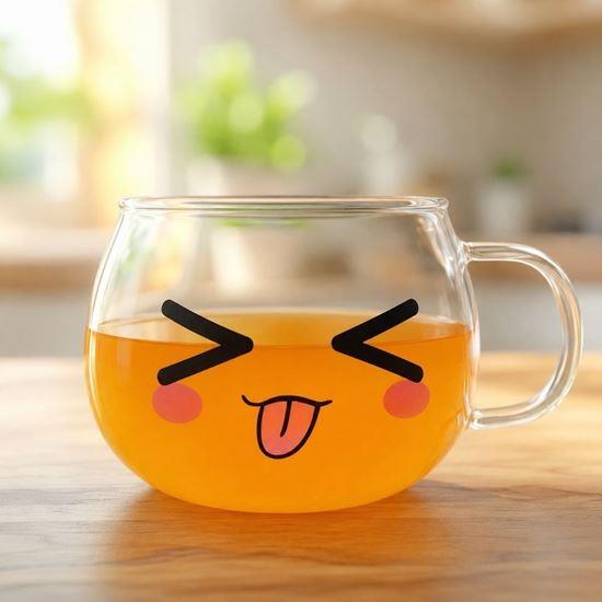 Obrazek z Kubek emoji - wystawiony język
