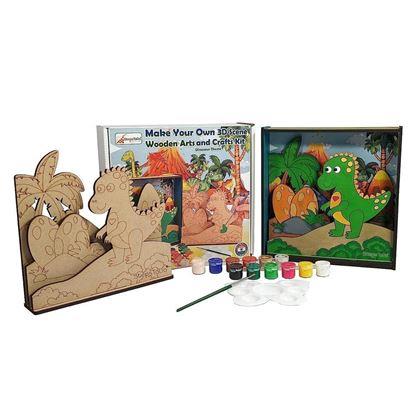 Obrazek z Zestaw do produkcji obrazów 3D  -  dinozaury