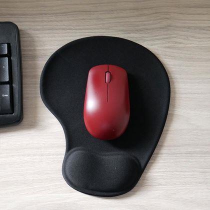 Obrazek z Ergonomiczna podkładka pod mysz  -  czarna