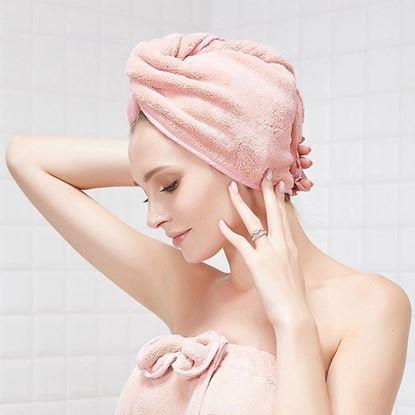 Obraz Szybkoschnący turban do włosów