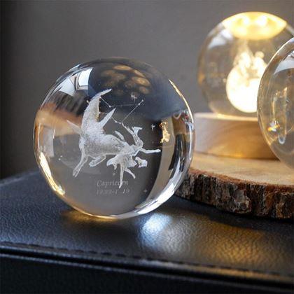 Obrazek z Świecąca kula LED znak zodiaku  -  Koziorożec