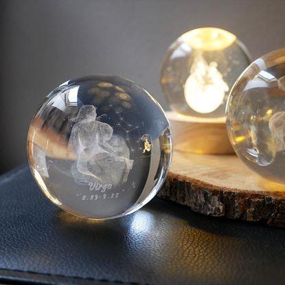 Obraz Świecąca kula LED znak zodiaku 