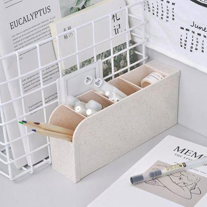 Obrazek z Organizer na biurko - kremowy
