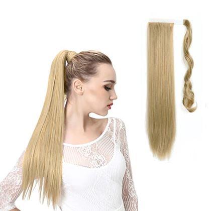 Obrazek z Doczepiana kitka do włosów - naturalny blond