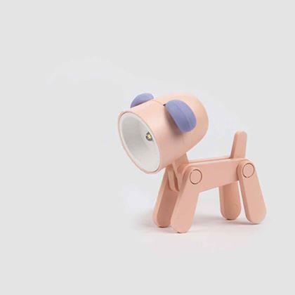 Obrazek z Mini lampka w kształcie psa  -  niebieska