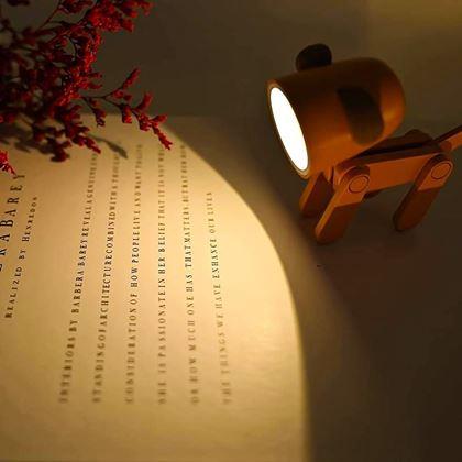 Obrazek z Mini lampka w kształcie psa  -  niebieska