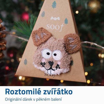 Obrazek z Ciepłe skarpetki w opakowaniu prezentowym  -  jeż