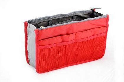 Obrazek z Organizer do torebki – niebieski - czerwony