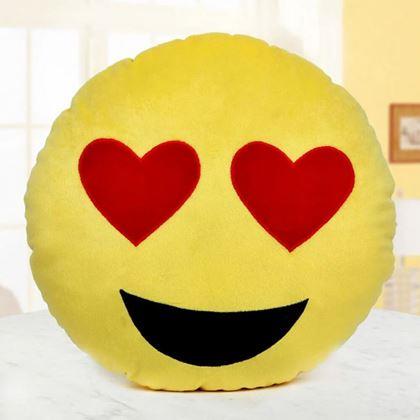 Obrazek z Poduszka Emoji  -  zakochany