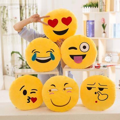 Obrazek z Poduszka Emoji  -  zakochany