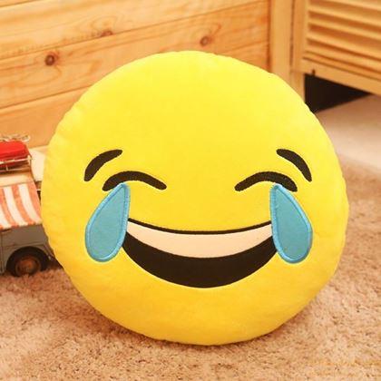 Obrazek z Poduszka Emoji  -  łzy radości