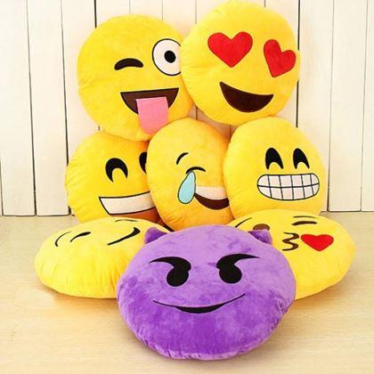 Obrazek z Poduszka Emoji  -  zakochany