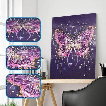 Obrazek z Specjalny haft diamentowy  -  motyl